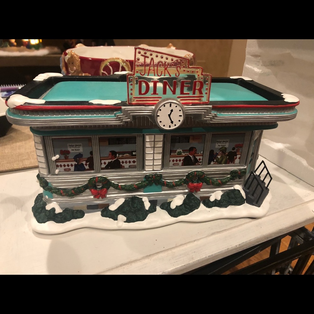 50s diner village piece